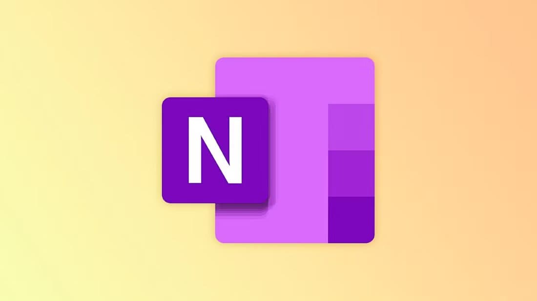 onenote-logo-on-an-orange-background-with-a-gradiant ميزة جديدة في OneNote تحسن تجربة المستخدم بشكل ملحوظ