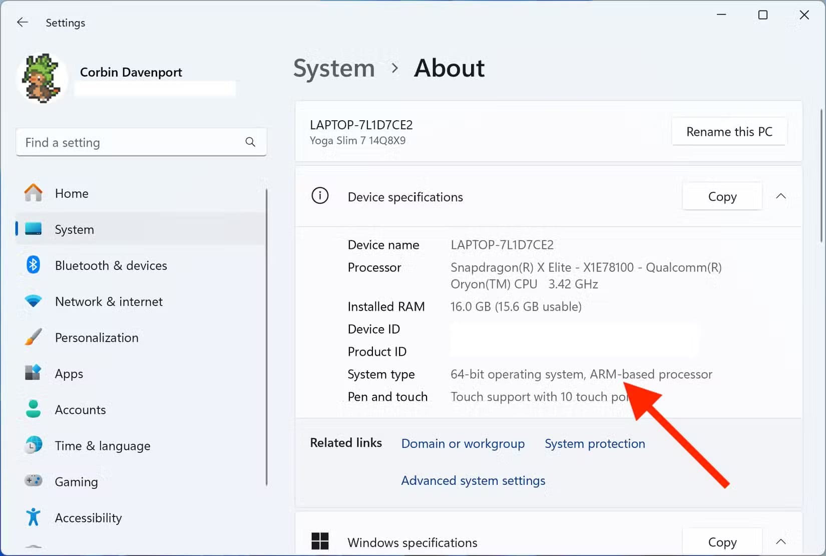 screenshot-2025-08-21-150238 طريقة معرفة نسخة ويندوز على جهاز كمبيوتر بمعالج ARM