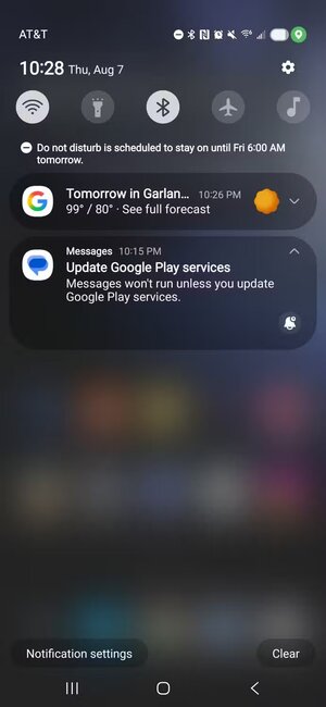 screenshot_20250807_222828_one-ui-home تعطل متكرر في Google Messages يربك المستخدمين حول العالم