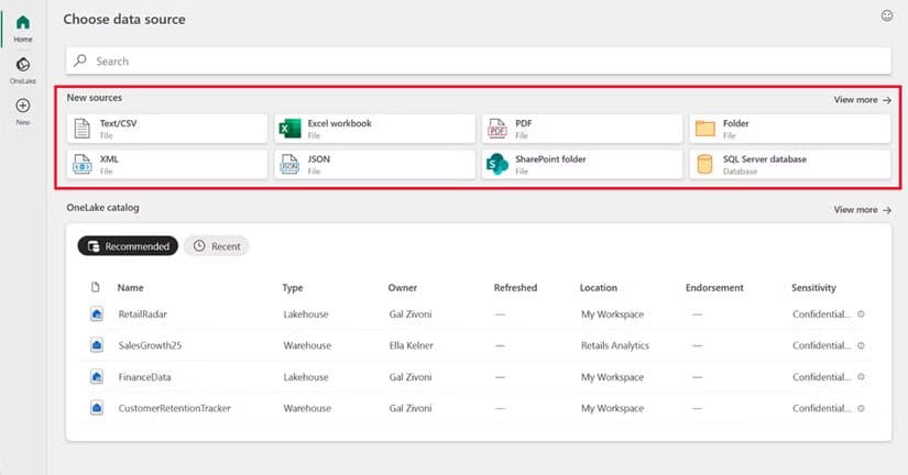 the-choose-data-source-window-in-microsoft-excel ميزات Microsoft Excel الجديدة التي تُسهل عملك وتزيد الإنتاجية