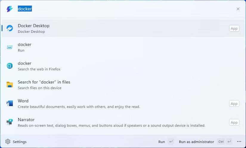 the-command-palette-search-result-screen أفضل برامج ويندوز المجانية التي تحول الكمبيوتر إلى أداة أكثر قوة وسلاسة