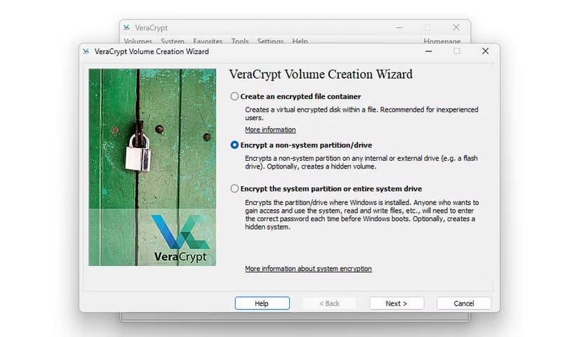 veracrypt أفضل التطبيقات مفتوحة المصدر التي ينصح بتثبيتها على أي جهاز كمبيوتر جديد ويندوز