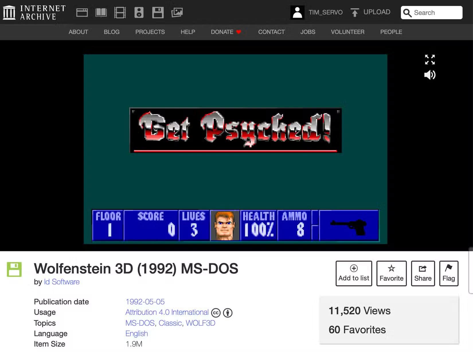 wolfenstein-3d-on-the-internet-archive أفضل بدائل DOSBox التي تمنحك تجربة لعب أكثر استقرارًا وسلاسة