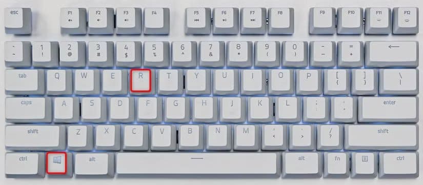 1-keyboard-shortcut-run أفضل طرق لاستخدام الكمبيوتر بدون ماوس بسهولة