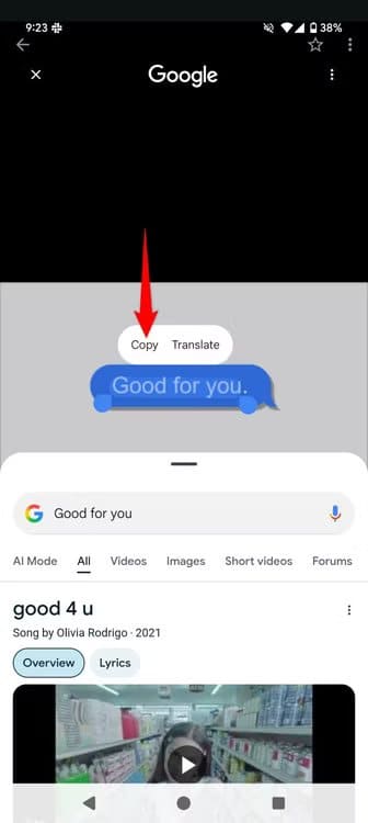2-circle-to-search-copy-text أفضل طرق نسخ النصوص من الصور على أندرويد بسهولة