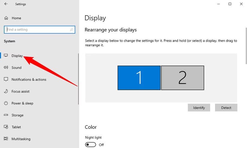 2-display تشغيل جدولة GPU لتسريع الرسوميات في Windows 10 و11