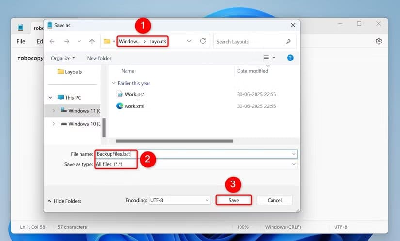3-robocopy-create-batch-file أفضل أداة لنسخ الملفات الكبيرة على Windows دون أخطاء