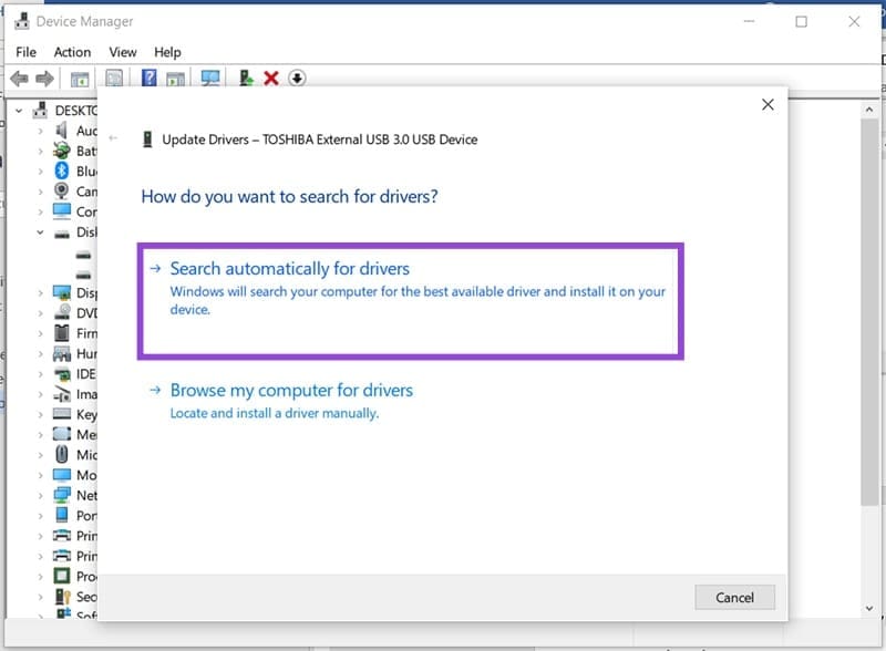 Hard-Drive-Disappeared-in-Windows-11-–-How-to-Fix-3 حل مشكلة اختفاء القرص الصلب في Windows 11