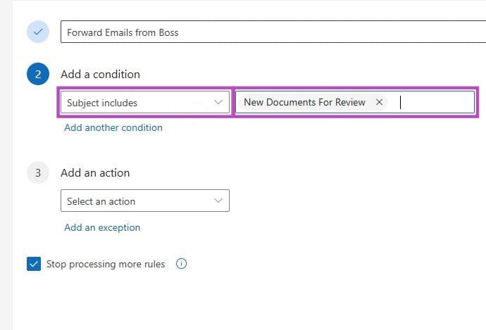 How-to-Automatically-Forward-Emails-in-Outlook-9 تشغيل إعادة توجيه رسائل البريد في Outlook تلقائياً