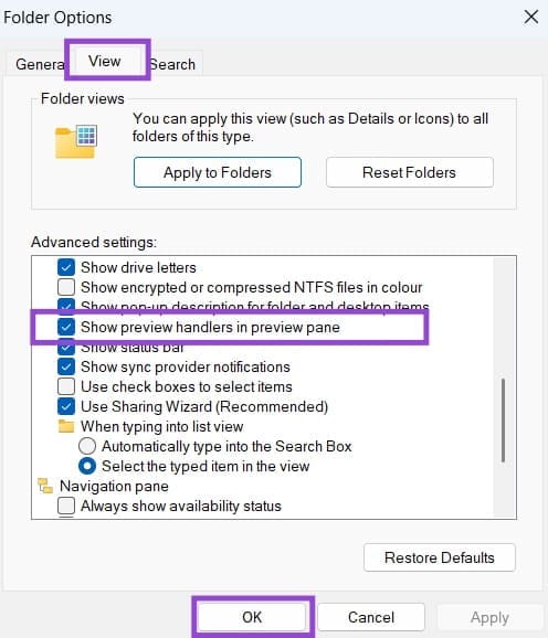 How-to-Fix-Word-Documents-Not-Previewing-in-Explorer-2 إصلاح مشكلة عدم ظهور معاينة ملفات Word في مستكشف الملفات