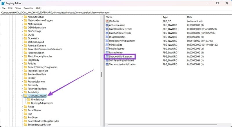 How-to-Temporarily-Disable-Reserved-Storage-in-Windows-11-4 حل مشكلة التخزين المحجوز في Windows 11 وتحرير المساحة بسهولة