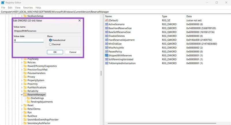 How-to-Temporarily-Disable-Reserved-Storage-in-Windows-11-5 حل مشكلة التخزين المحجوز في Windows 11 وتحرير المساحة بسهولة