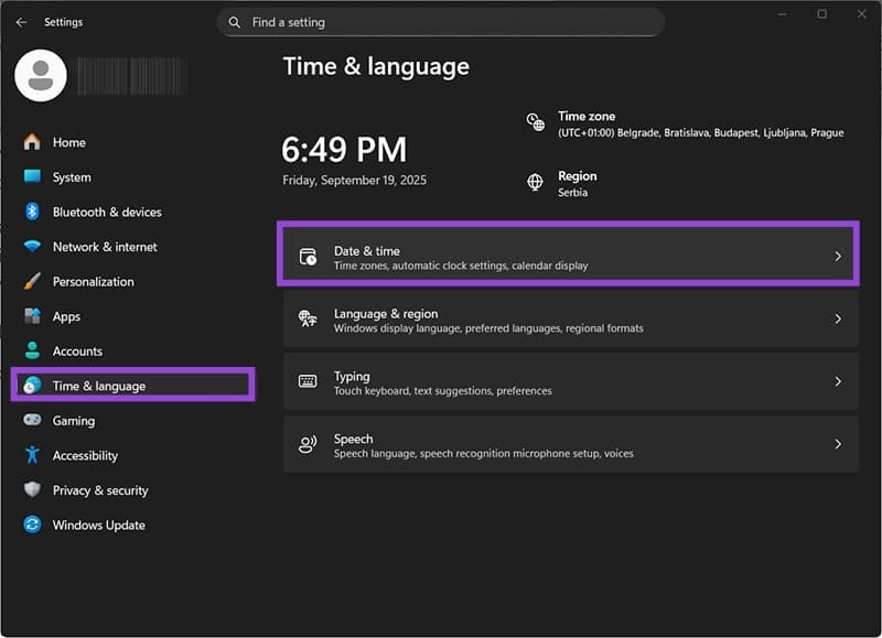 What-to-Do-When-You-Cant-Change-Time-Zone-in-Windows-1 حل مشكلة عدم تغيير المنطقة الزمنية في Windows بخطوات بسيطة