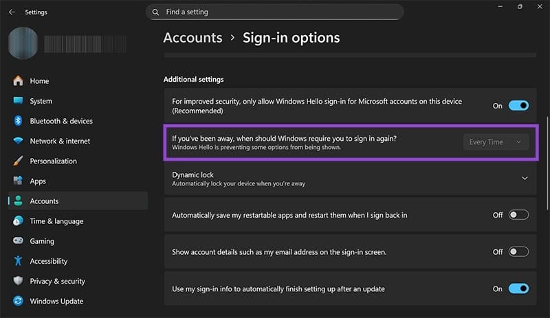 Windows-11-Doesnt-Lock-in-Sleep-–-What-to-Do-3 حل مشكلة وضع السكون لا يعمل في Windows 11