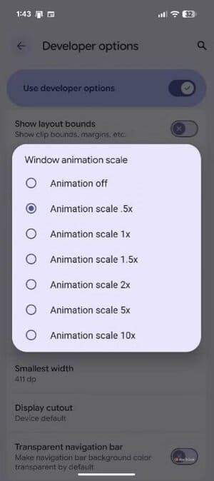 animation-scale-5x-option-in-pixel تسع ميزات أندرويد خفية لا يعرفها معظم المستخدمين