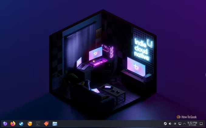bazzite-desktop-1 طريقة تشغيل أربعة أنظمة تشغيل على نفس الحاسوب بسهولة