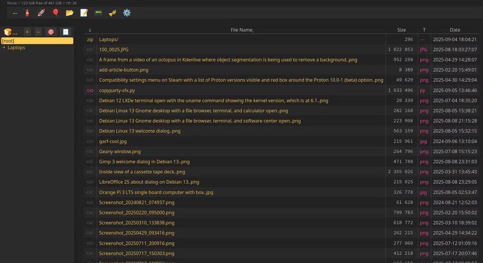 copyparty-graphical-file-manager-in-a-browser أفضل تطبيقات Linux المجانية التي تستحق التجربة الآن