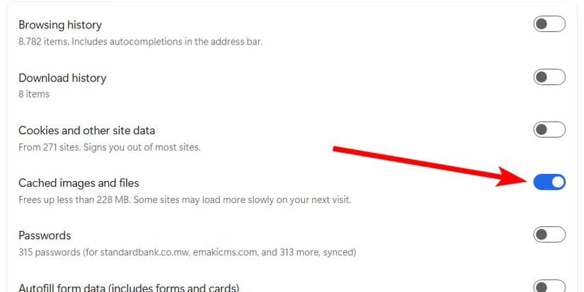 enable-automatic-cache-clearing-edge ملفات ومجلدات تستهلك مساحة في Windows وكيفية حذفها بسهولة