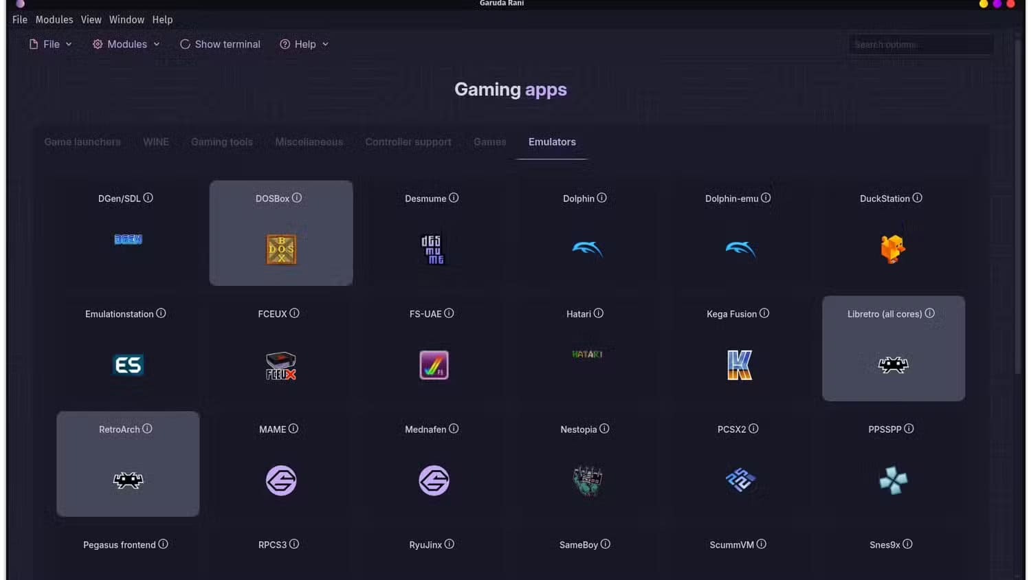 garuda-rani-emulator-installer لماذا أصبحت Garuda Linux التوزيعة التي لا أستغني عنها بعد سنوات من الاستخدام اليومي