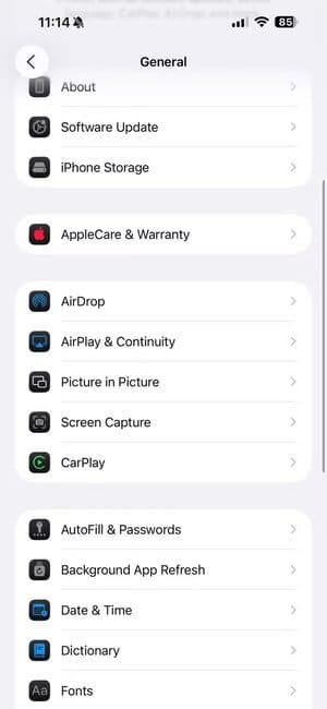 ios-26-settings-i-changed-after-upgrading-my-iphone-15 إعدادات iOS 26 المهمة التي يجب ضبطها بعد الترقية