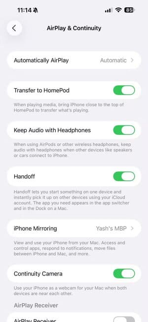 ios-26-settings-i-changed-after-upgrading-my-iphone-16 إعدادات iOS 26 المهمة التي يجب ضبطها بعد الترقية