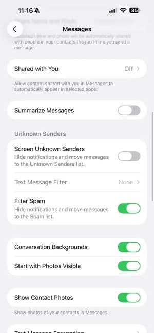 ios-26-settings-i-changed-after-upgrading-my-iphone-23 إعدادات iOS 26 المهمة التي يجب ضبطها بعد الترقية