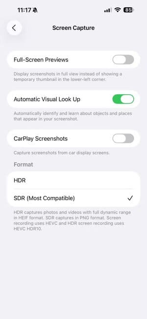 ios-26-settings-i-changed-after-upgrading-my-iphone-29 إعدادات iOS 26 المهمة التي يجب ضبطها بعد الترقية