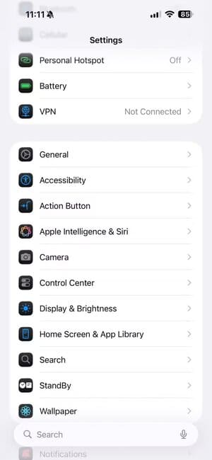 ios-26-settings-i-changed-after-upgrading-my-iphone-6 إعدادات iOS 26 المهمة التي يجب ضبطها بعد الترقية