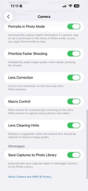 ios-26-settings-i-changed-after-upgrading-my-iphone-7 إعدادات iOS 26 المهمة التي يجب ضبطها بعد الترقية