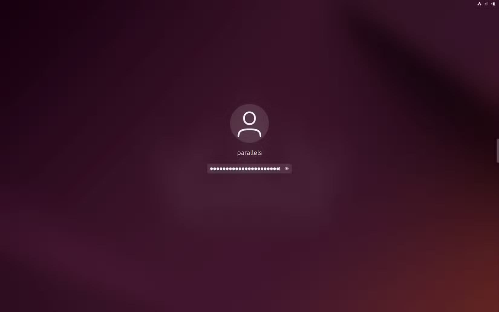 logging-into-ubuntu-1 استخدام Linux VM كبديل للكمبيوتر المكتبي هل هو خيار عملي