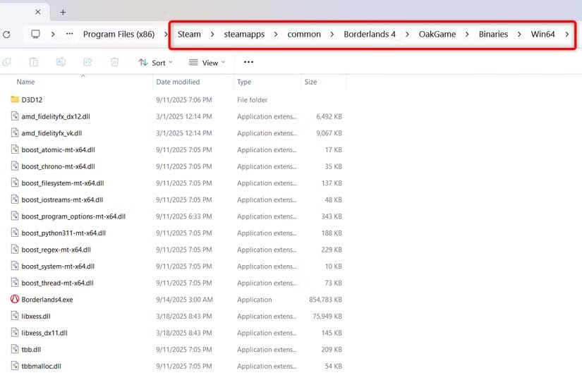 optiscaler-game-folder-location تشغيل ألعاب DLSS باستخدام AMD FSR 4 بخطوات بسيطة