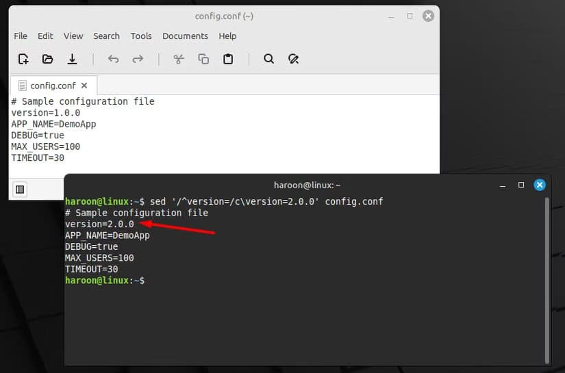 replacing-specific-line-using-sed-command أفضل الطرق لاستخدام الأمر sed لتحرير النصوص على Linux