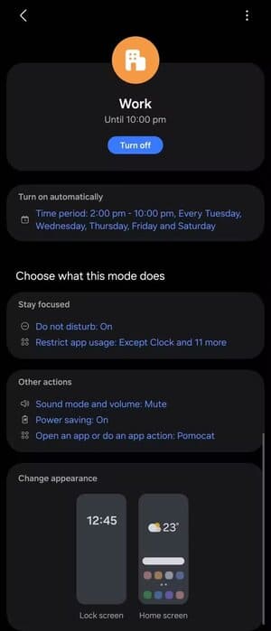 screenshot_20250906_155456_modes-and-routines نصائح عملية لزيادة التركيز والحفاظ على اللياقة أثناء العمل المكتبي