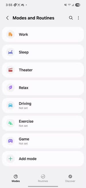 screenshot_20250906_155545_modes-and-routines نصائح عملية لزيادة التركيز والحفاظ على اللياقة أثناء العمل المكتبي