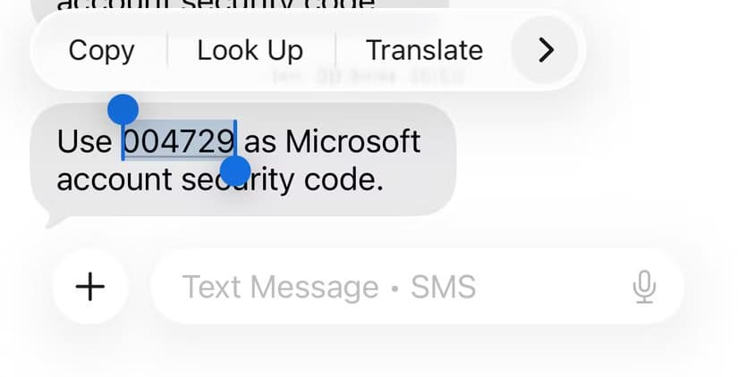select-in-message-in-ios-26 مميزات مخفية في iOS 26 ستغير طريقة استخدامك لهاتفك