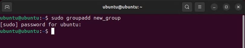 the-linux-groupadd-command-being-used-to-create-a-new-group طريقة إضافة مستخدم إلى مجموعة على لينكس خطوة بخطوة