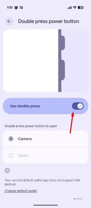 use-double-press-option-in-pixel تسع ميزات أندرويد خفية لا يعرفها معظم المستخدمين
