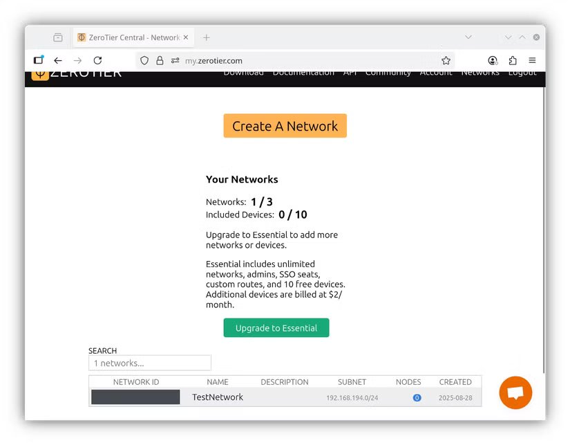 zerotier-on-myzeortier أفضل تطبيقات مفتوحة المصدر تجعل تجربة ألعاب Linux أكثر متعة