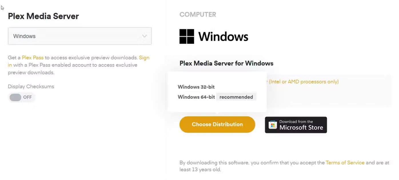 2025-09-24-11_09_51-media-server-downloads-_-plex-media-server-for-windows-mac-linux-freebsd-and حول جهازك بنظام Windows 11 إلى مركز بث متكامل باستخدام Plex