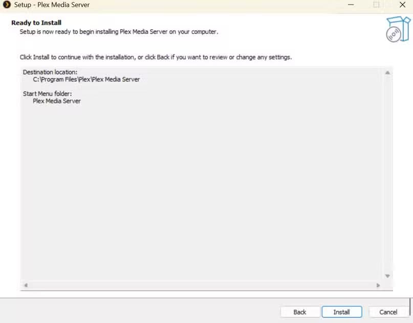 2025-09-24-11_13_34-setup-plex-media-server حول جهازك بنظام Windows 11 إلى مركز بث متكامل باستخدام Plex