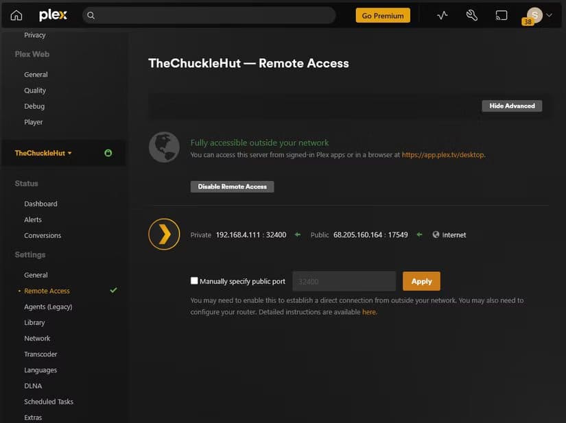 2025-10-01-13_21_43-plex-mozilla-firefox حول جهازك بنظام Windows 11 إلى مركز بث متكامل باستخدام Plex