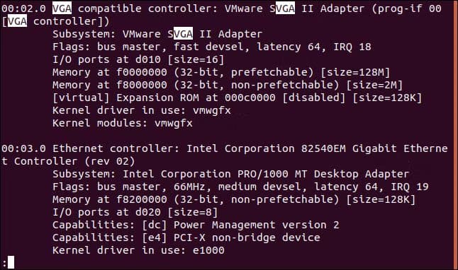 4-4 طرق معرفة نوع وحدة معالجة الرسومات المثبتة على نظام Linux بسهولة