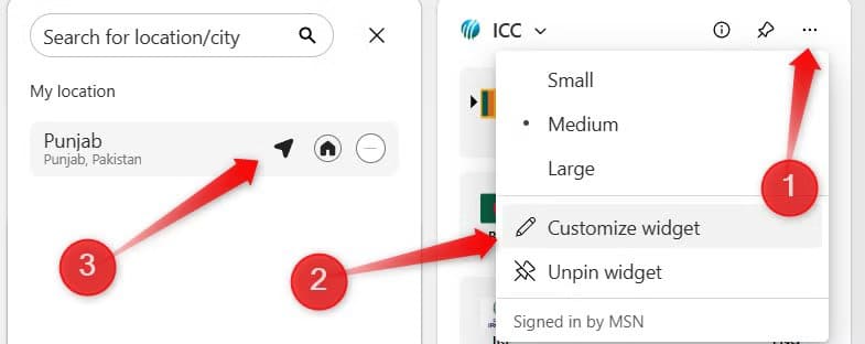 4-customizing-the-widgets-in-the-widgets-panel طرق ذكية لتحويل لوحة أدوات Windows 11 إلى مركز إنتاجية حقيقي