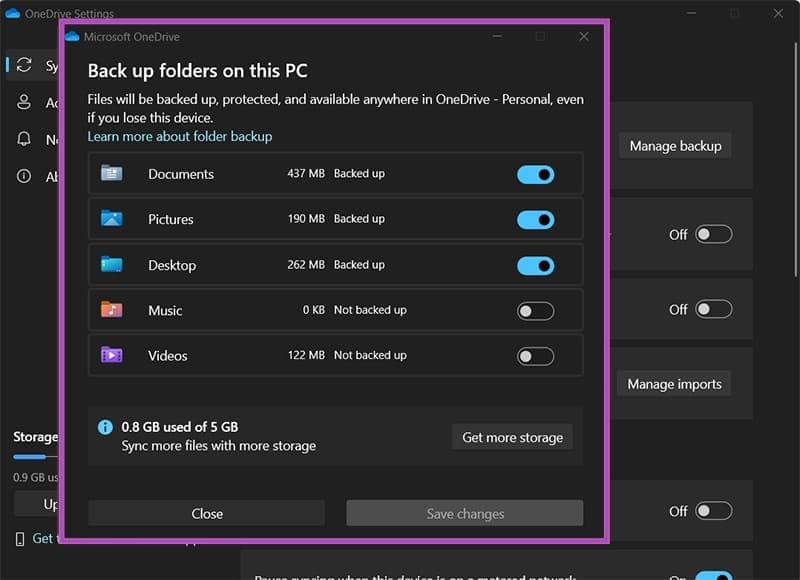 Free-Up-Space-with-OneDrive-On-Demand-6 كيفية استعادة مساحة التخزين بسهولة باستخدام ميزة OneDrive عند الطلب