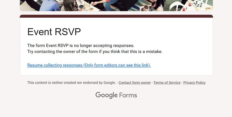 Google-Form-Not-Accepting-Responses-–-How-to-Fix-7 حل مشكلة عدم قبول Google Form للردود بسهولة