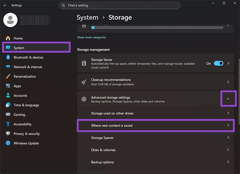 How-to-Change-the-Default-Drive-in-Windows-11-1 تغيير موقع الحفظ الافتراضي في Windows 11 خطوة بخطوة