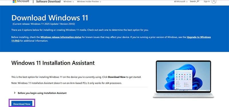 How-to-Get-Windows-11-25H2-if-It-Doesnt-Show-in-Windows-Update-2 طريقة مضمونة للحصول على تحديث Windows 11 25H2 حتى لو لم يظهر تلقائيًا
