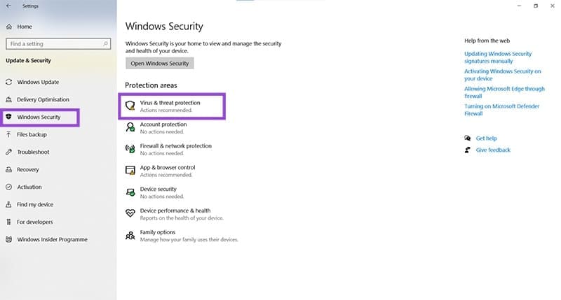 How-to-Restore-Files-Removed-by-Windows-Defender-5 طريقة استرجاع ملفاتك التي أزالها Windows Defender بسرعة وأمان