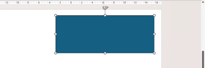 a-blue-rectange-in-a-powerpoint-slide طريقة سريعة لقص الصور في Word وExcel وPowerPoint