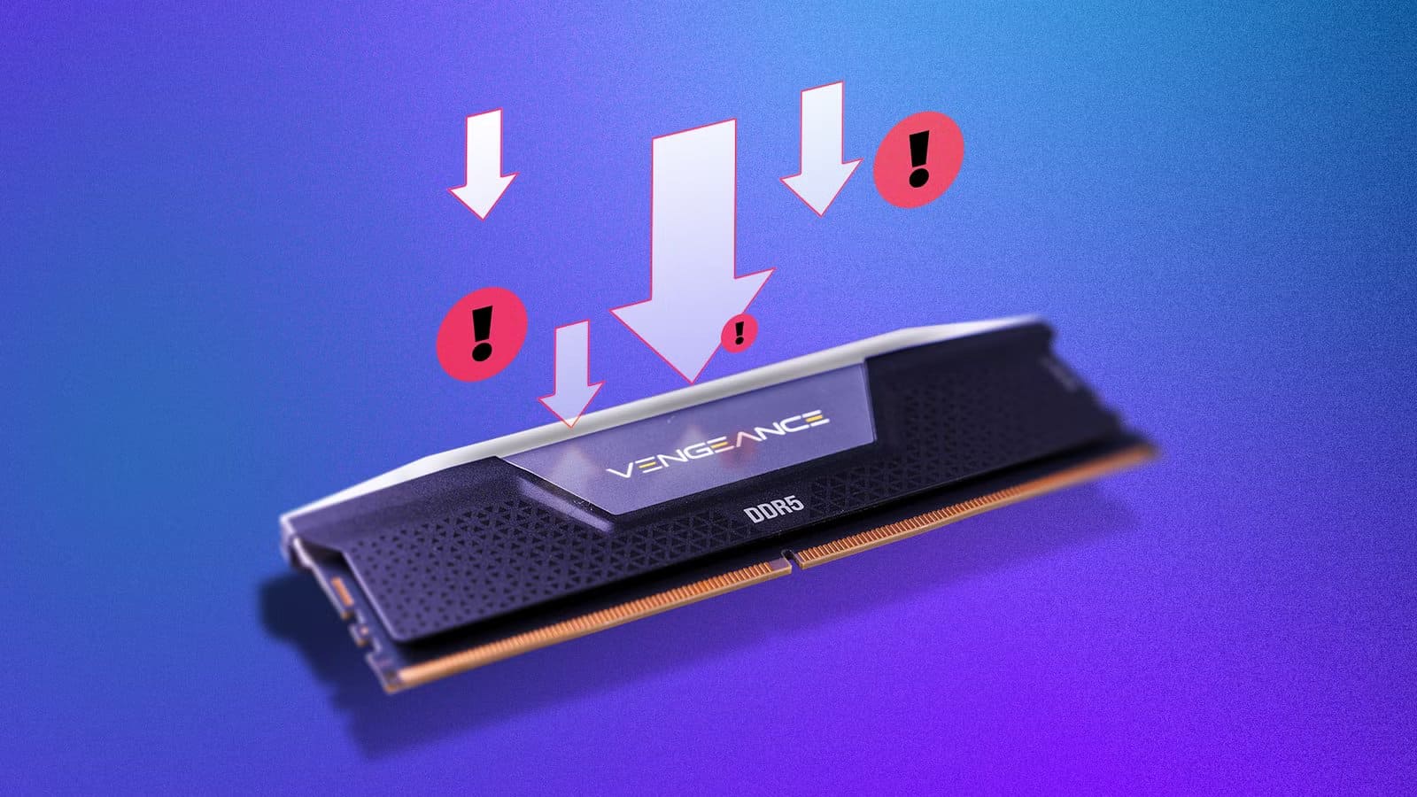 a-ddr5-ram-module-against-a-purple-gradient-background-with-several-download-icons-with-exclamation-signs-hovering-above-it هل يمكن فعلاً تنزيل RAM؟ إليك ما يحدث عندما تحاول ذلك